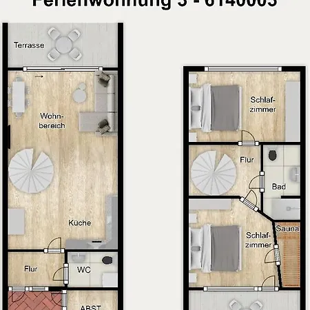 Apartment Haus Duenenblick 3 *